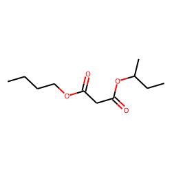Malonic acid, butyl 2-butyl ester