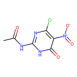 Acetamide, n-(6-chloro-5-nitro-4-oxo-3,4-dihydro-pyrimidin-2-yl)-