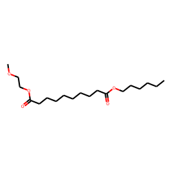 Sebacic acid, hexyl 2-methoxyethyl ester