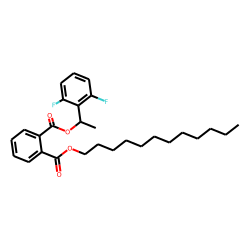 Phthalic acid, 1-(2,6-difluorophenyl)ethyl dodecyl ester