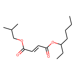 Fumaric acid, 3-heptyl isobutyl ester