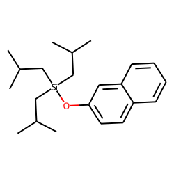 2-Triisobutylsilyloxynaphthalene