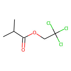 Isobutyric acid, 2,2,2-trichloroethyl ester