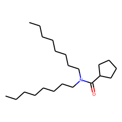 Cyclopentanecarboxamide, N,N-dioctyl-