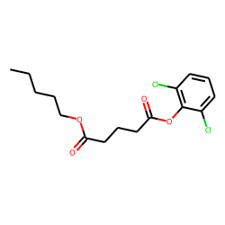 Glutaric acid, 2,6-dichlorophenyl pentyl ester