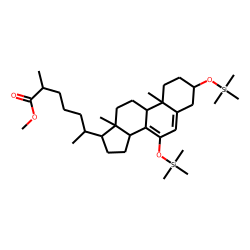 3«beta»-Hydroxy-7-oxo-5-cholestenoate, MeTMS