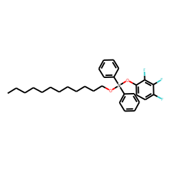 Silane, diphenyldodecyloxy(2,3,4-trifluorophenoxy)-