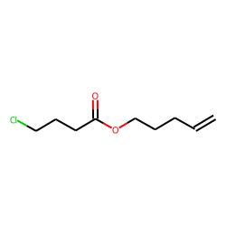 Butanoic acid, 4-chloro, 4-pentenyl ester