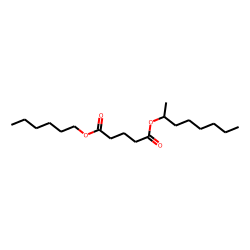Glutaric acid, hexyl 2-octyl ester