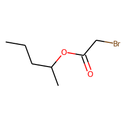 Bromoacetic acid, 2-pentyl ester