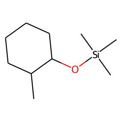 Silane, trimethyl[(2-methylcyclohexyl)oxy]-, trans-