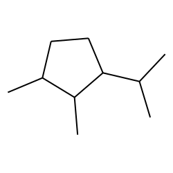 Cyclopentane, 1,2-dimethyl-3-(1-methylethyl)-