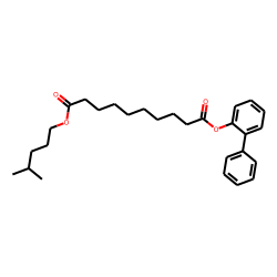 Sebacic acid, isohexyl 2-phenylphenyl ester