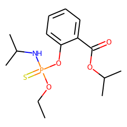 Benzoic acid, 2-[[ethoxy[(1-methylethyl)amino]phosphinothioyl]oxy]-, 1-methylethyl ester