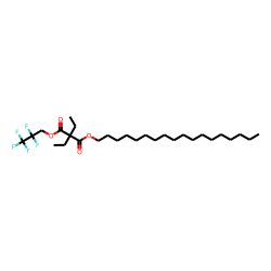 Diethylmalonic acid, octadecyl 2,2,3,3,3-pentafluoropropyl ester