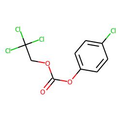 Carbonic acid, 2,2,2-trichloroethyl 4-chlorophenyl ester