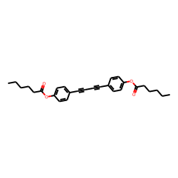 4,4'-Dihexanoyloxydiphenyldiacetylene