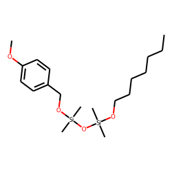 Silane, dimethyl(dimethyl(4-methoxybenzyloxy)silyloxy)heptyloxy-