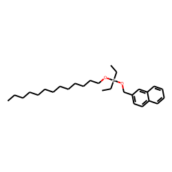 Silane, diethyl(2-naphthylmethoxy)tridecyloxy-