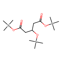 Pentanedioic acid, 3-trmethylsilyloxy, bis(trimethylsilyl) ester