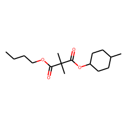 Dimethylmalonic acid, butyl cis-4-methylcyclohexyl ester