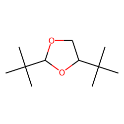 1,3-Dioxolane, 2,4-di-tert-butyl-, trans-