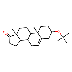 trans-Dehydroandrosterone, trimethylsilyl ether