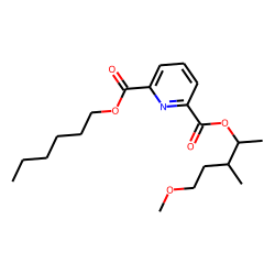 2,6-Pyridinedicarboxylic acid, hexyl 5-methoxy-3-methylpent-2-yl ester
