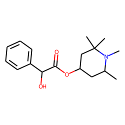 Benzeneacetic acid, «alpha»-hydroxy-, 1,2,2,6-tetramethyl-4-piperidinyl ester
