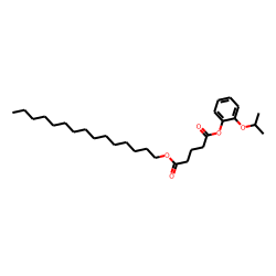 Glutaric acid, 2-isopropoxyphenyl pentadecyl ester