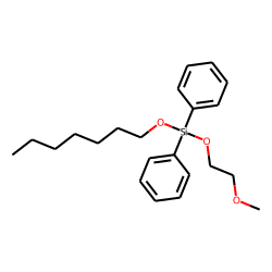 Silane, diphenylheptyloxy(2-methoxyethoxy)-