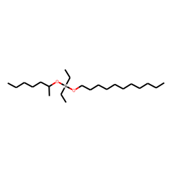 Silane, diethyl(2-heptyloxy)undecyloxy-