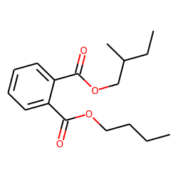 butyl 2-methylbutyl phthalate