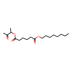 Adipic acid, octyl 3-oxobut-2-yl ester