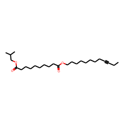 Sebacic acid, dodec-9-ynyl isobutyl ester