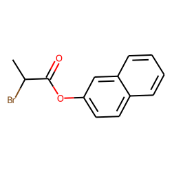 2-Bromopropionic acid, 2-naphthyl ester