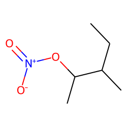 3-Methyl-2-pentyl nitrate, diastereomer # 2