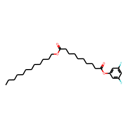 Sebacic acid, 3,5-difluorophenyl dodecyl ester