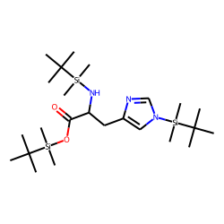 L-Histidine, N,1-bis(tert-butyldimethylsilyl)-, tert-butyldimethylsilyl ester