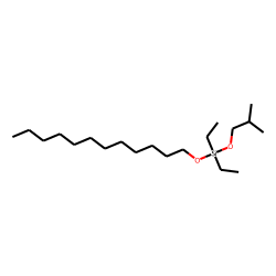 Silane, diethyldodecyloxyisobutoxy-