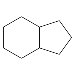 Bicyclo[4.3.0]nonane, isomer # 1