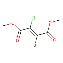 Dimethyl 2-chloro-3-bromobutanedioate