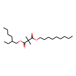 Dimethylmalonic acid, 2-ethylhexyl nonyl ester