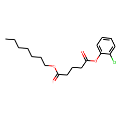 Glutaric acid, 2-chlorophenyl heptyl ester