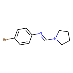 Methanimine, 1-(1-pyrrolidinyl), N-(4-bromophenyl)