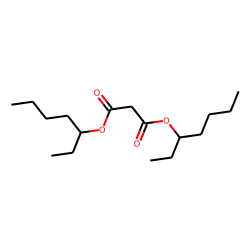 Malonic acid, di(3-heptyl) ester