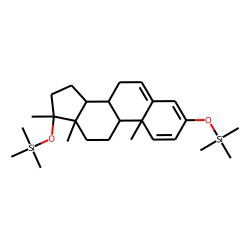 17-epi-Metandienone, per-TMS