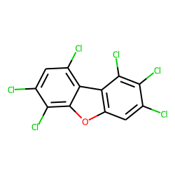 Dibenzofuran, 1,2,3,6,7,9-hexachloro