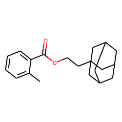 o-Toluic acid, 2-(1-adamantyl)ethyl ester