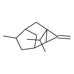 Octahydro-7-methyl-3-methylene-4-(1-methylethyl)-1H-cyclopenta[1,3]cyclopropa[1,2]benzene